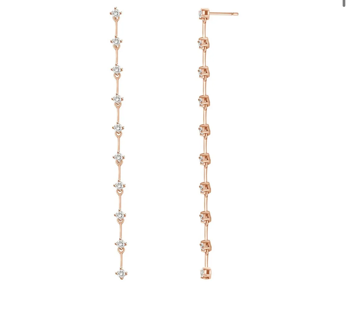 14k Drop Earrings