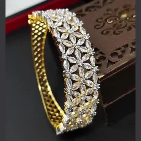 Aamrapali Gold Plated AD Bangle