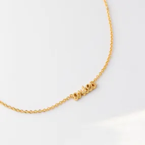 Aries Gold Necklace