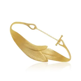 Aura 18K Gold Bangle