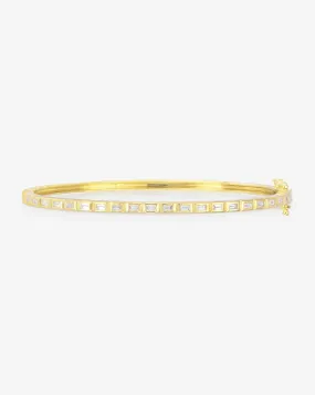 Baguette Bezel Bangle