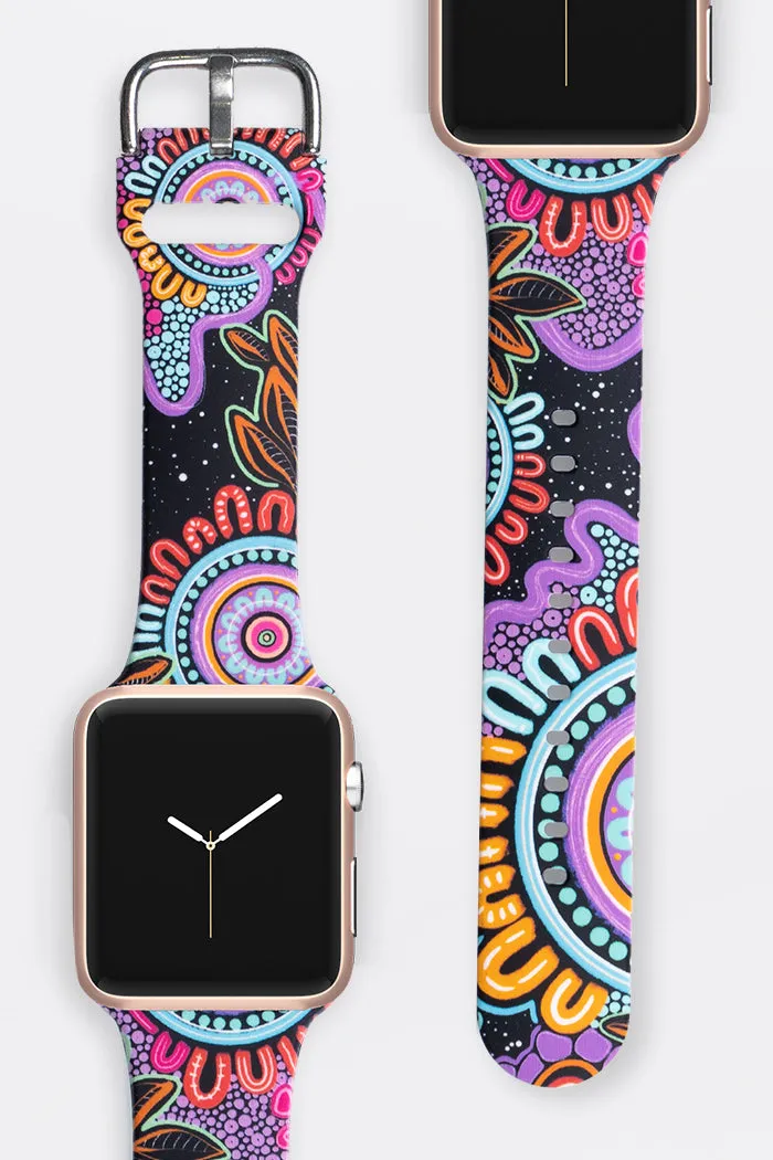 Celebration Silicon Apple Watch Strap