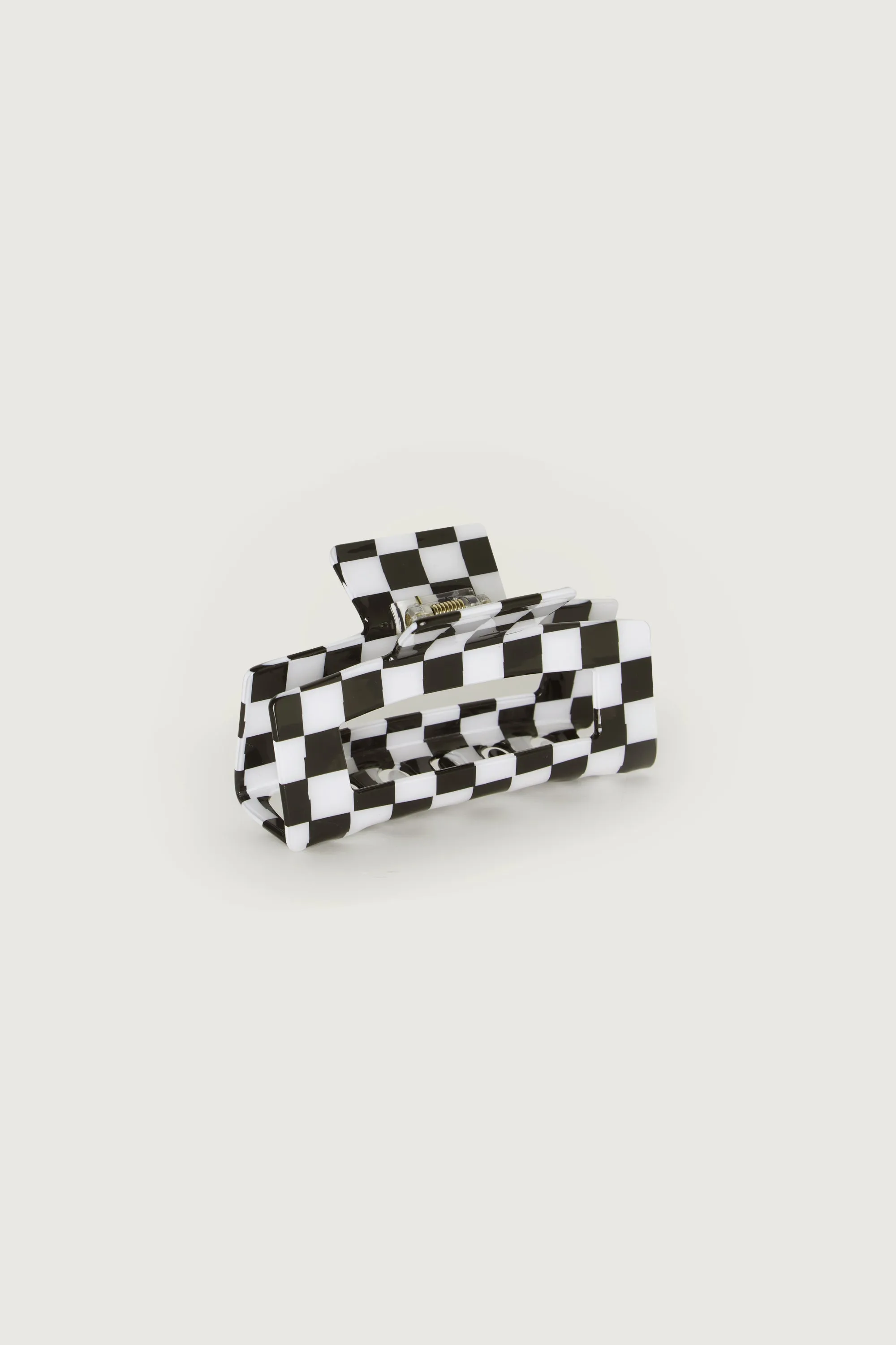 CHECKERED HAIR CLIP