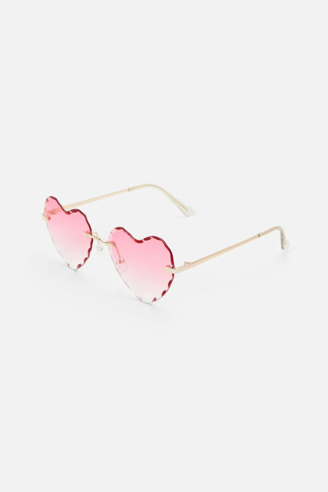 Frameless Heart Sunglasses