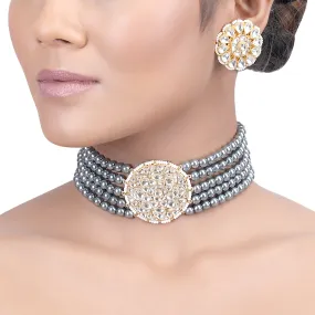 GULUBAND Navneeta CHOKER KUNDAN SET