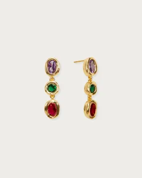 Iridescent Drop Earrings