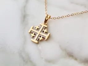 Jerusalem Cross Necklace