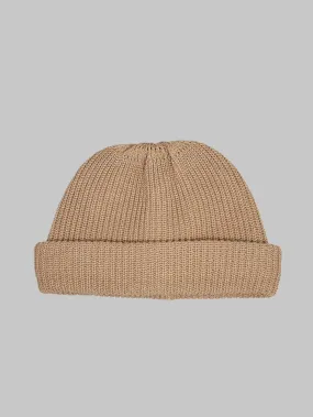 Authentic Beige Fatman Deen Watch Cap - Perfect Blend of Style and Warmth