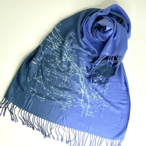 Northern Constellations & Milky Way Scarf