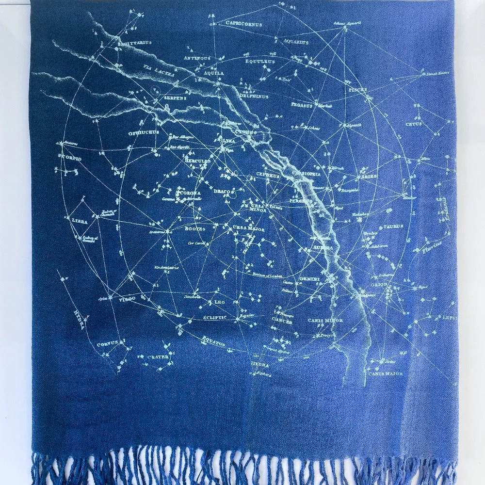 Northern Constellations & Milky Way Scarf