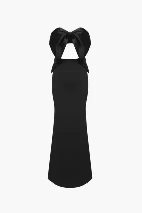 Phoebe two-tone bow gown