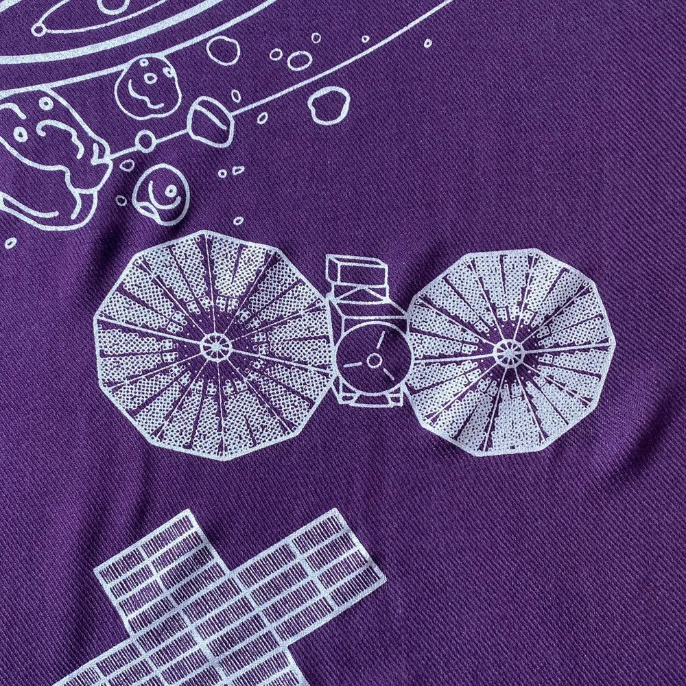 Psyche & Lucy Asteroid Missions Scarf