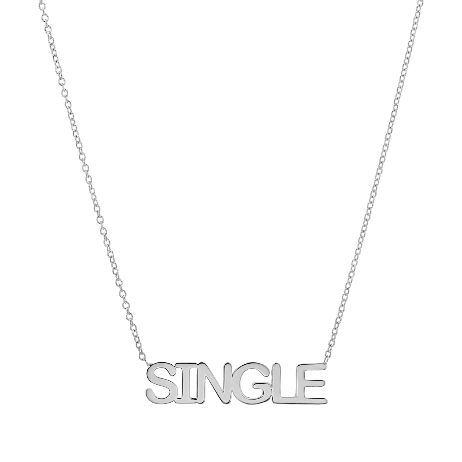 "SINGLE" Linear Necklace