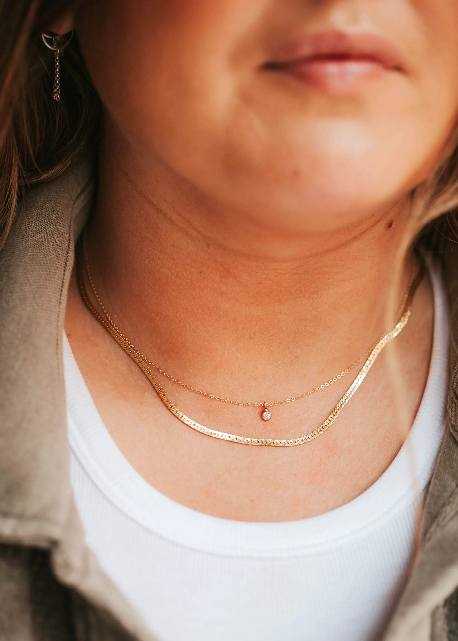 Solitaire Necklace