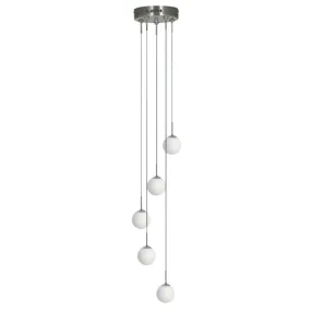 Superlux Halogen 5 Drop Wire Pendant