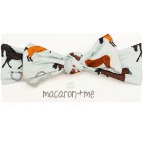 Western Horses Bow Headband